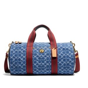 Duffle In Signature Denim - Brand New Condition